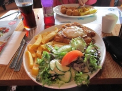 Meal in Brewers Fayre Meal in Brewers Fayre