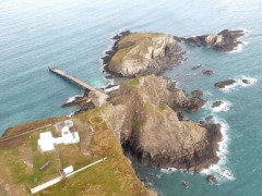 overview of Lundy Island overview of Lundy Island