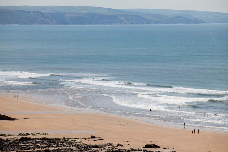 Widermouth Bay Beach