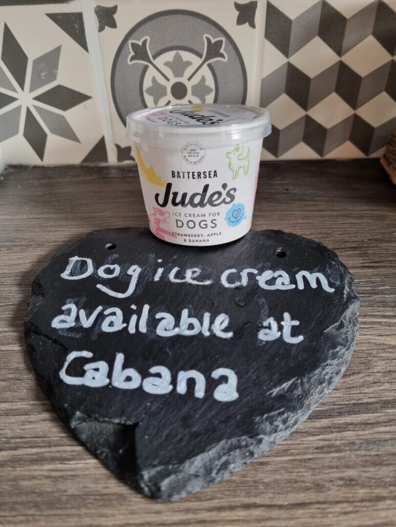 dog ice cream in Cabana