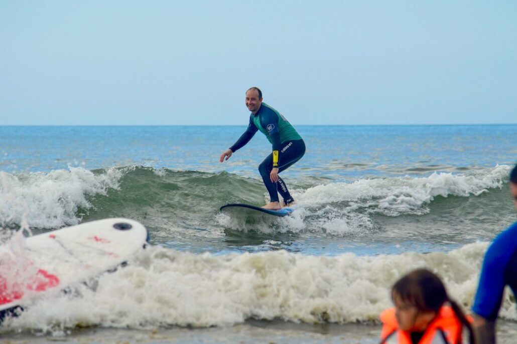 saunton sands surfing