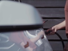 tesla_destination_charger_charging